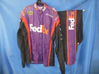 SIMPSON FED EX 2 PC. DRIVER SUIT FIRESUIT NASCAR IMCA  