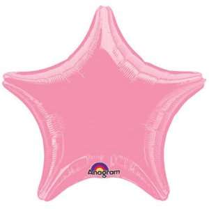  19 Pink Star Foil Balloon Toys & Games
