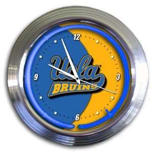  UCLA Bruins College Varsity Neon Clock