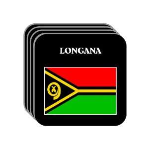  Vanuatu   LONGANA Set of 4 Mini Mousepad Coasters 