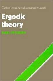 Ergodic Theory, (0521389976), Karl E. Petersen, Textbooks   Barnes 