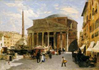 VERONIKA MARIO HERWEGEN  MANINI Pantheon, Rome Print  