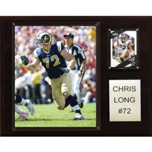  NFL Chris Long St. Louis Rams Player Plaque