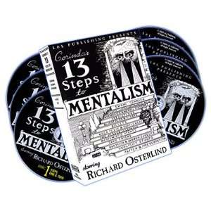  Magic DVD 13 Steps To Mentalism by Richard Osterlind 