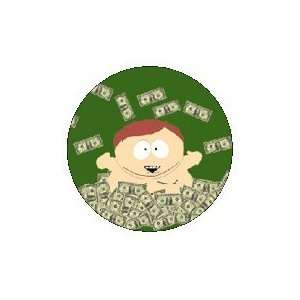  South Park Cartman In The Money Button SB1144 Toys 