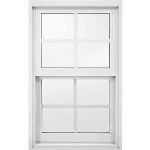   38 7/8H Aluminum Dual Pane Single Hung Window 384208 