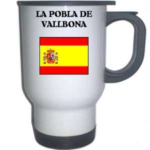  Spain (Espana)   LA POBLA DE VALLBONA White Stainless 