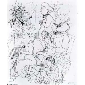  Hand Made Oil Reproduction   George Grosz   24 x 30 inches 