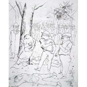  Hand Made Oil Reproduction   George Grosz   24 x 30 inches 