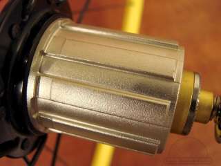 Custom Velocity Aerohead Road Bike Wheelset Yellow NEW  