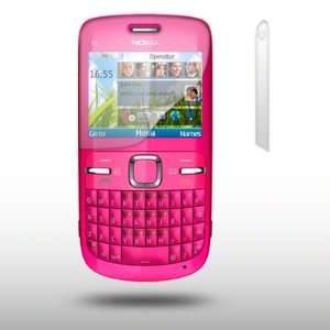  NOKIA C3 00 2 IN 1 CRYSTAL CLEAR LCD SCREEN PROTECTOR BY 