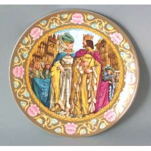   The Wedding of Arthur and Guinevere plate 