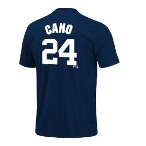  New York Yankees Robinson Cano MLB Player Name & Number T 