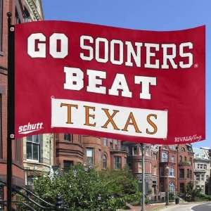 Oklahoma Sooners Crimson 3 x 5 Rivals Flag Sports 
