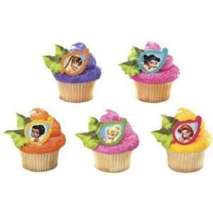  Disney Fairies Tinker Bell Fairy Cupcake Topper Rings 