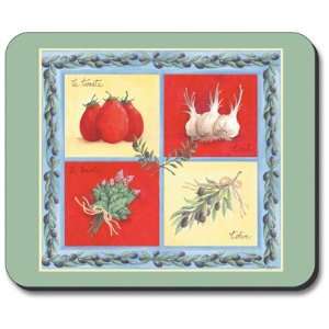  Garlic Plaque Mouse Pad