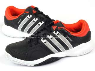 Adidas adiPure Ambition VII Stripes Black/White/High Energy Tennis 