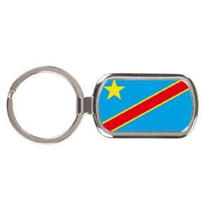  Congo Kinshasa Flag Keychain