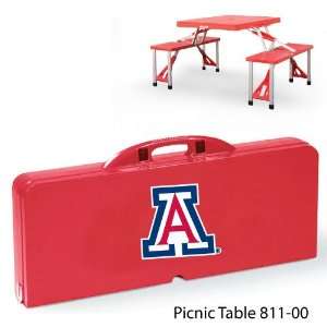 University of Arizona Digital Print Picnic Table Portable table with 4 