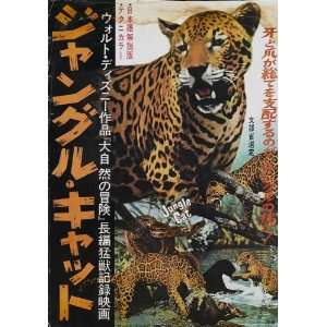  Jungle Cat Poster Movie Japanese 11 x 17 Inches   28cm x 