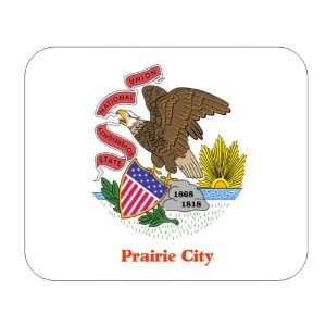  US State Flag   Prairie City, Illinois (IL) Mouse Pad 