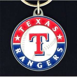  Texas Rangers Key Ring   MLB Baseball Fan Shop Sports Team 