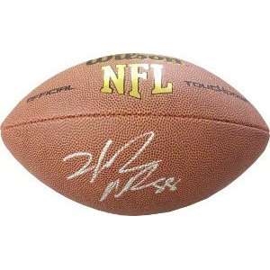  Hakeem Nicks signed NFL Wilson Rep Football Sports 