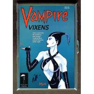  VAMPIRE VIXENS SEXY COMIC BOOK ID Holder, Cigarette Case 