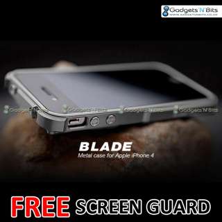   NON Blade Metal Element Vapor Aluminium Bumper Case Apple Iphone 4 4S