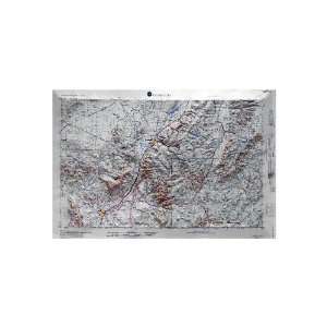 American Educational NJ127 Utah Cedar City Map without Frame, 31 