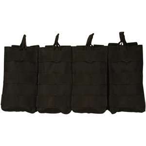  Black M4 120 Round Quick Deploy Pouch (Army, Military 
