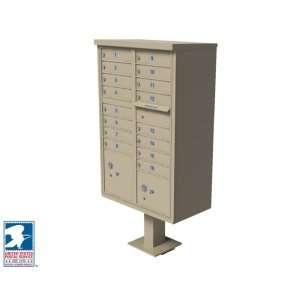 vital™ USPS 16 Door Standard Commercial Cluster Mailboxes in 