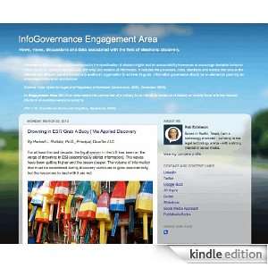  InfoGovernance Engagement Area Kindle Store Rob Robinson