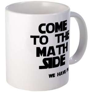  Come to the math side Humor Mug by  Kitchen 