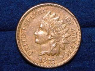 1875 1 cent Indian Head Penny  