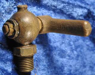Old Vintage Hit & Miss Steam Gas Engine Brass Compression Relief Valve 