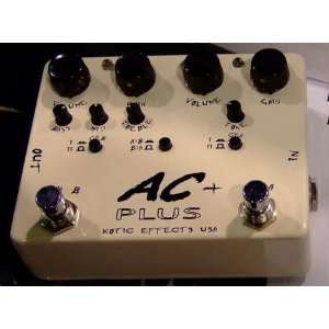  Used AC+ Dual Overdrive Pedal Musical Instruments