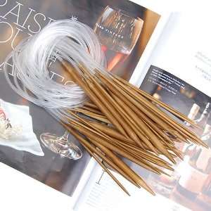    10.0mm 80cm Bamboo Circular Knitting Needles Arts, Crafts & Sewing