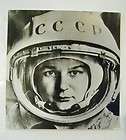   CCCP NASA PICTURE COSMONAUT VALENTINA TERESHKOVA FIRST WOMAN IN SPACE