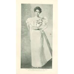  1898 Print Mrs George Burroughs Torrey of New York 