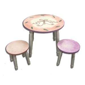  LC Creations Little Ballerina Round Table and Stools Baby