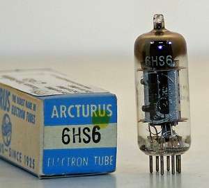 NOS Arcturus 6HS6 Stereo Tuner Vacuum Tube New Old Stock  