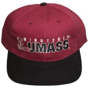  New Maroon & Black NCAA University of Massachusetts 