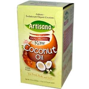 Artisana 100% Organic Raw Coconut Oil, 10 Packets, 1.19 oz (33.7 g 
