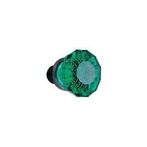 Emtek ASE US7 French Antique Astoria Emerald Crystal Passage Knob with 
