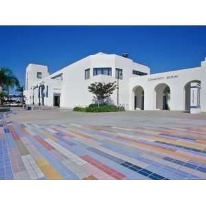Oceanside Civic Center, San Diego, California, USA Premium 