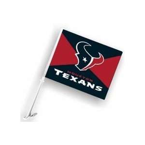 Houston Texans Car Flags   1 Pair