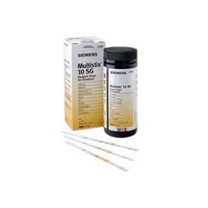   Multistix 10 SG reagent test strips for urinalysis, # 2161   100 Ea