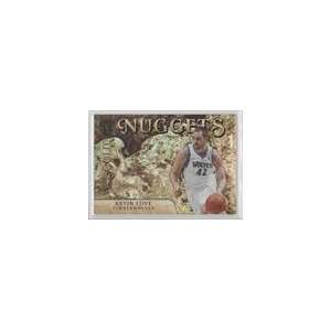  2010 11 Panini Gold Standard Gold Nuggets #8   Kevin Love 