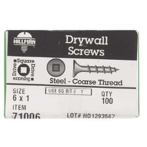  Bx/100 x 13 Hillman Drywall Screws (71006)